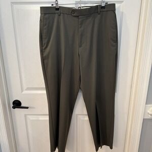 Dockers Premium‎ Khaki Individual Fit Waistband Olive Green Pants Size 36/29